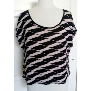 Lane Bryant Slit Back Cut top